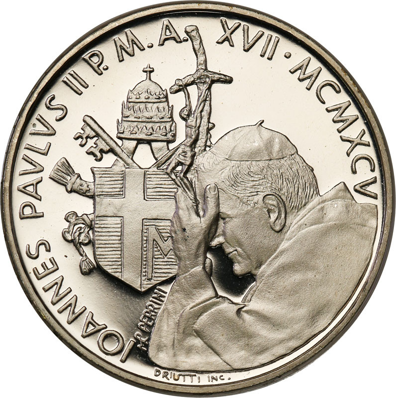 Watykan. 500 Lire 1995 - Jan Paweł II
